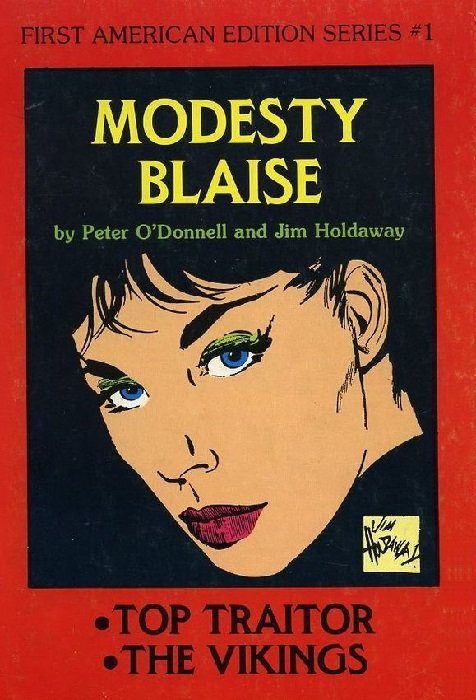 richardandsheaf's tweet image. The US series of 'Modesty Blaise' newspaper strip reprints. There's 8 in total to collect. Art by Jim Holdaway &amp;amp; Neville Colvin.

boysadventurecomics.blogspot.com/2023/04/modest…

#comics #ModestyBlaise #NevilleColvin #JimHoldaway #Newspaper #KenPierce