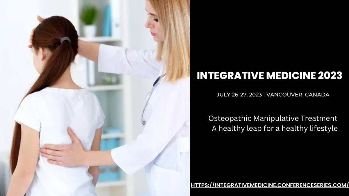 rubyjane789's tweet photo. #Register_Now!! #Speakers_Slots_are_Available at upcoming 8th International Congress on Alternative and Integrative Medicine on July 26-27, 2023 in Vancouver, Canada  For more details, visit: https://t.co/cdBdn0bovk
Contact at : integrativemedicine@annualamericacongress.org https://t.co/bJWXpq3T5D