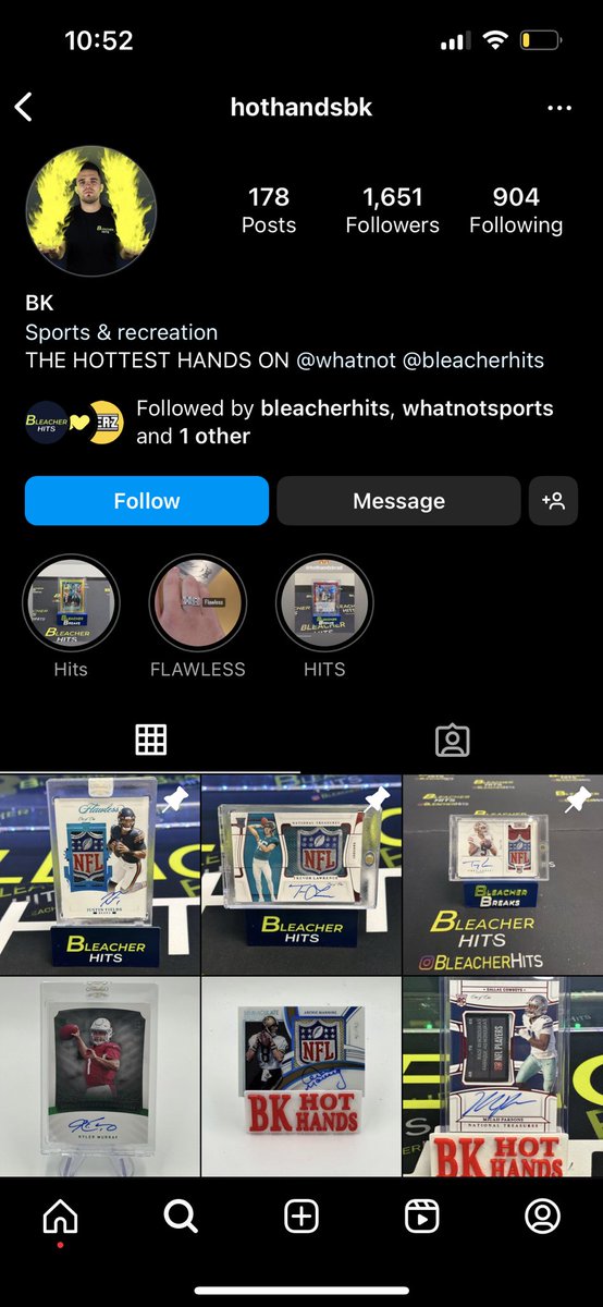 ShadihannaTwo's tweet photo. @13reezy @ChromeInvestor @Whatnot @CardPurchaser The hottest hands! https://t.co/ljAAisKyi1