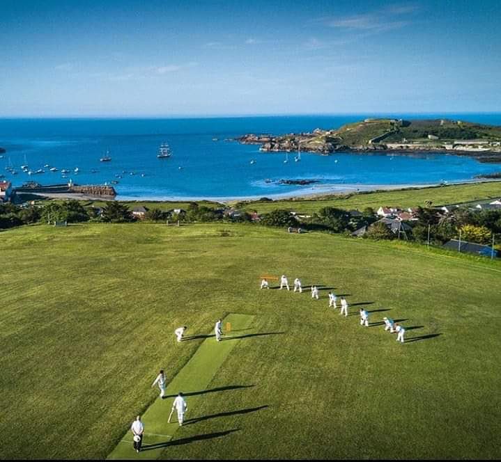 Today’s beautiful village cricket club is the home of Alderney CC in the Channel Islands