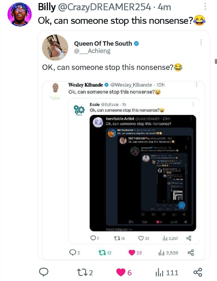 OK, can someone stop this nonsense 😣😣