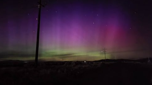AURORA BOREALIS IN NEVADA:
Check out some of these incredible photos viewers sent to us of the aurora borealis in northern Nevada. Have any photos of videos you want to share? Send them below.