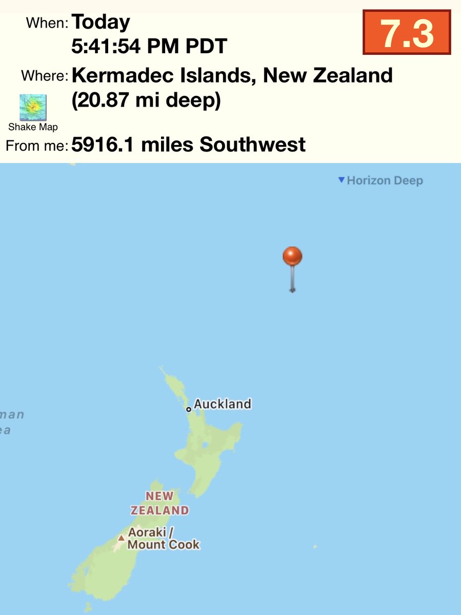 Nemisistar's tweet photo. 7.3 #Earthquake 4/23/23 New Zealand 🇳🇿 #Earthquakes in diverse places." #SignsoftheEnd #Matt24 #EndTimes #GodsWord #Luke21 #LostTribes #Israel #solarflare #sunspots #geomagnetic #Spaceweather #GreatTribulation #DayoftheLord https://t.co/CFzZX3YbCb