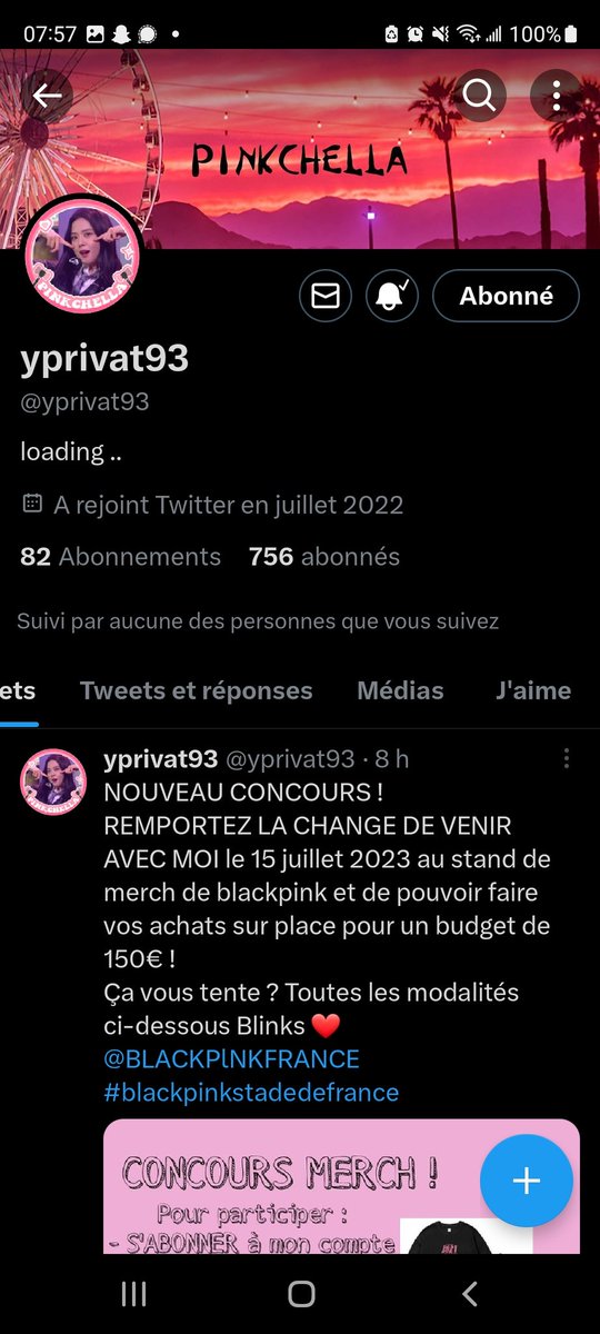 Sokapique's tweet photo. @yprivat93 @BLACKPlNKFRANCE Je tente ma chance, merci beaucoup pour le concours 🤞🤞🤞 https://t.co/yh7nGHElmo