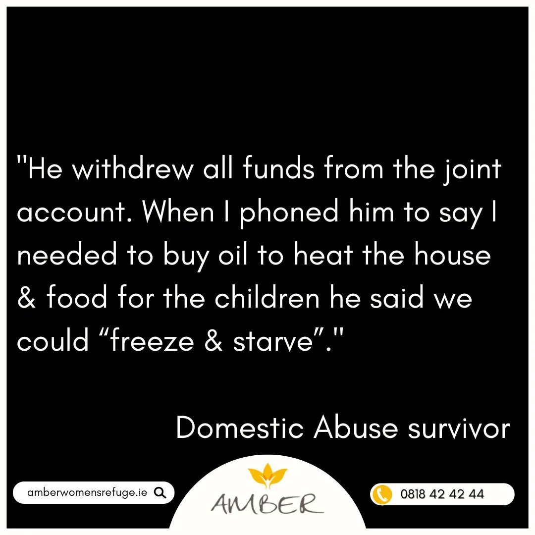 Abusers will financially abuse their families in order to maintain or regain control, showing  little to no regard for their wellbeing. 

#financialabuse #coercivecontrol #postseperationabuse #domesticabuseischildabuse #asurvivorsvoice #asurvivorsstory #survivorsstories