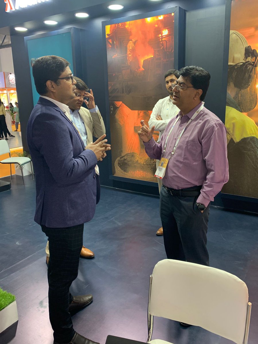 Alleimagroup's tweet image. Till next year! 👋 #IndiaSteel2023 was a resounding success in promoting innovation and #sustainability through engaging discussions and exhibits. 

Still have questions on our latest solutions? Reach out to our team of experts here 👉  fal.cn/3xEAk

 #HighTemp