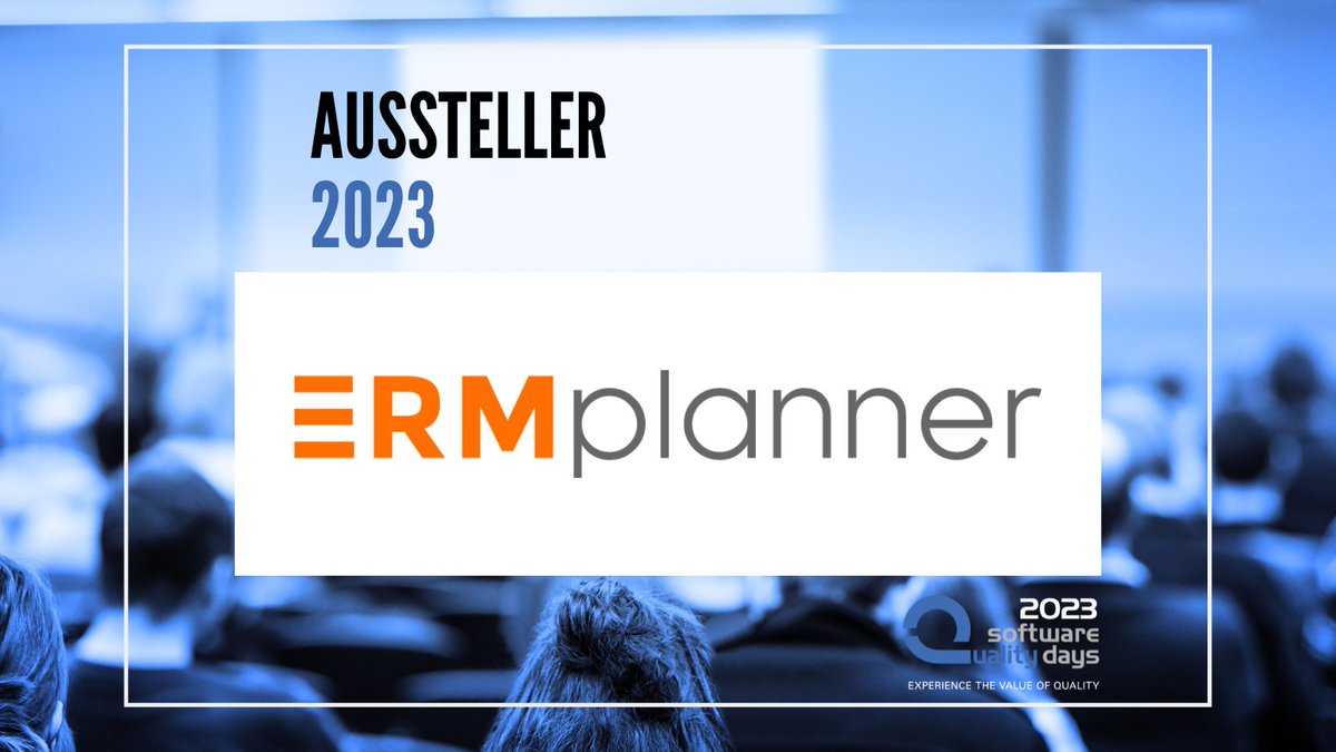 Wir begrüßen die PeachGroup mit ihrem Produkt ERM Planner herzlich als Aussteller!

#swqd #swqd2023 #conference #softwarequality #softwareconference