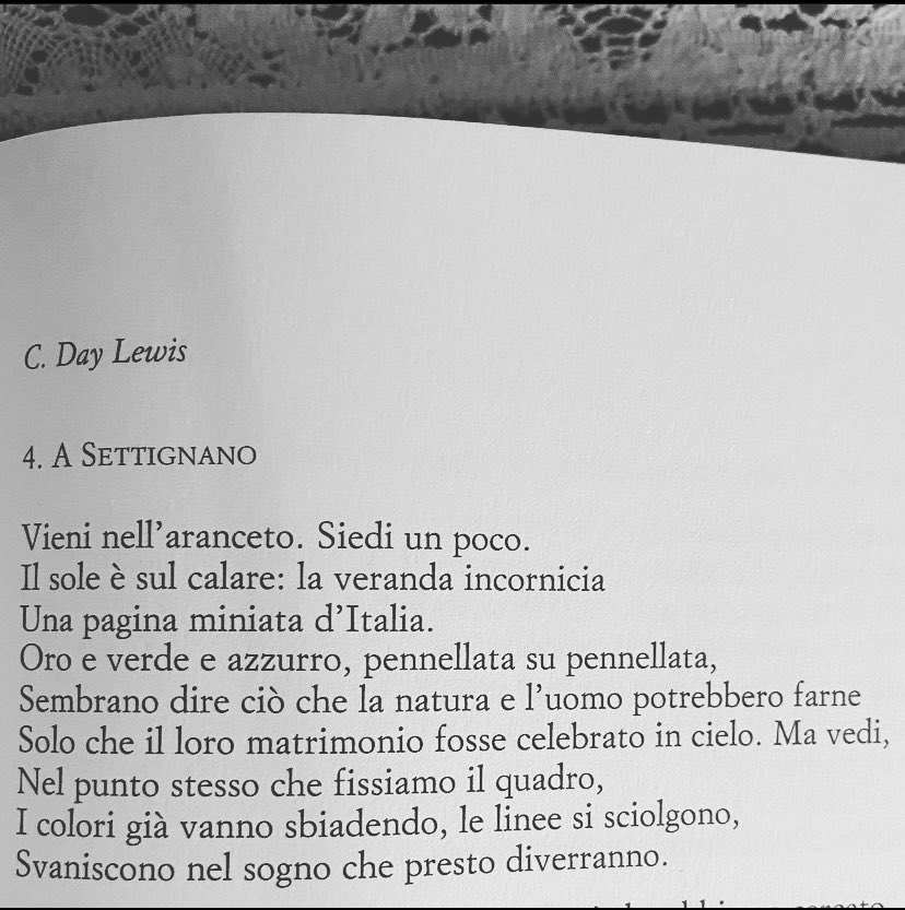 antonel34714671's tweet photo. @DBking85 #meravigliaitalia 
#settignano nelle parole del poeta C. Day Lewis❤️ https://t.co/ozizK4hueZ