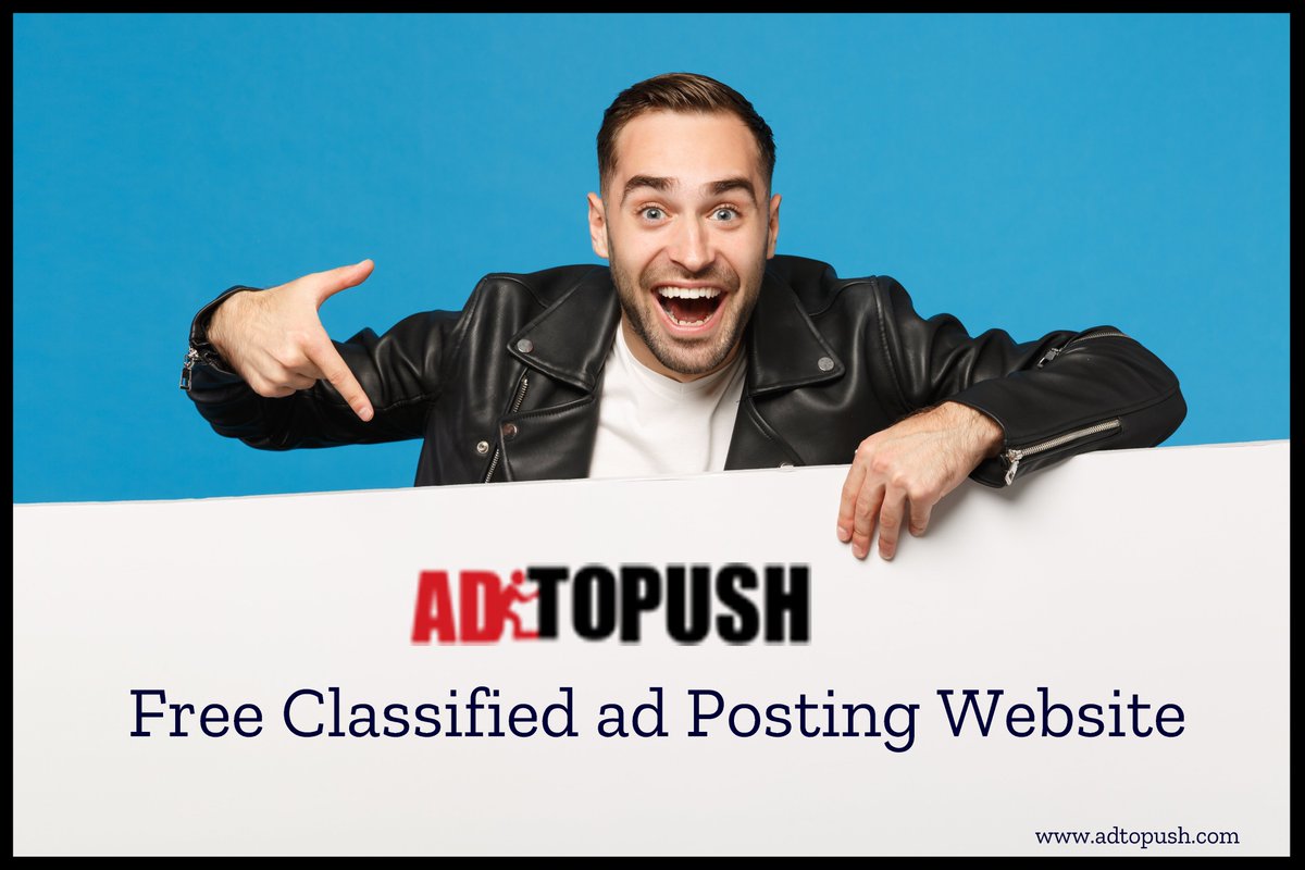 adtopush's tweet photo. Looking for an easy way to buy and sell online? Check out Adtopush! Our free classifieds website makes connecting with buyers and sellers in your area easy. Sign up today and start posting your ads for free!
#Adtopush #FreeClassifieds #BuyAndSell https://t.co/ZPC3O6KZ1e