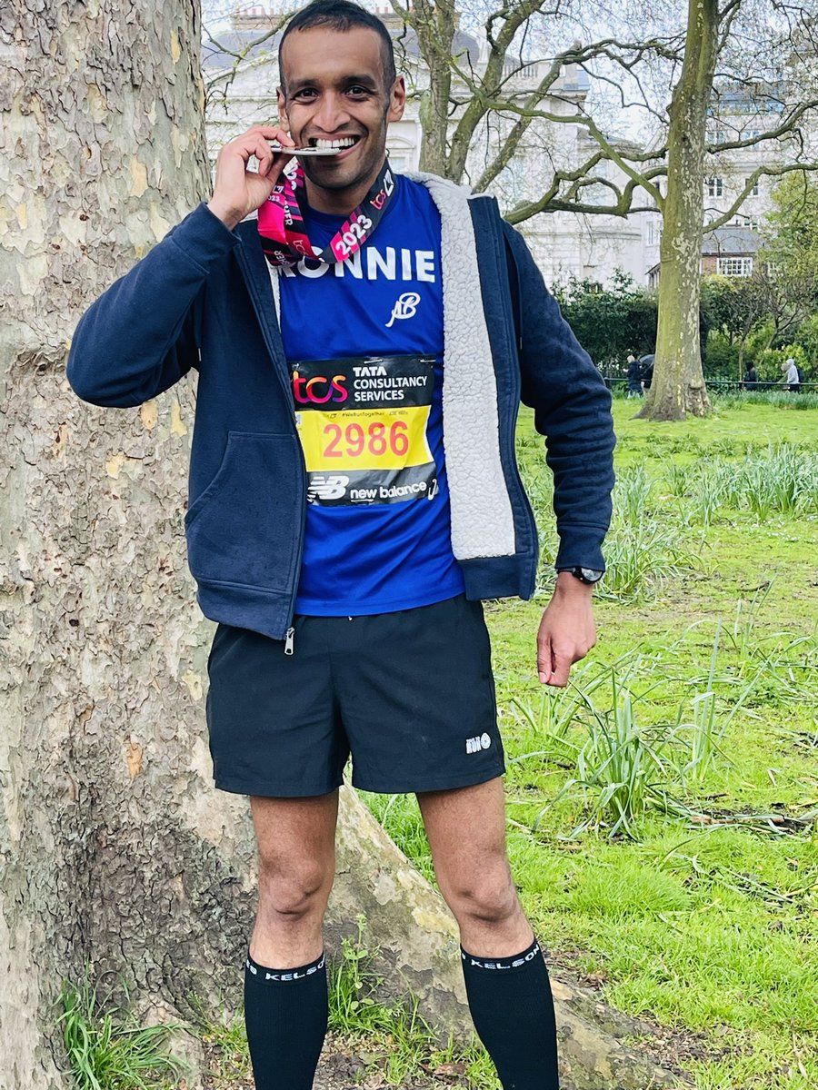 ronniepatel1988's tweet photo. London Marathon 2023 @LondonMarathon ! Yesterday I ran 26 miles in 3hr20 in pouring rain, with 2 hours sleep for @supportkings https://t.co/BIk0gjq9zN
To see full run analysis follow me on https://t.co/ZfNBCkKlCC #tcslondonmarathon #supportkings #caml #runchat https://t.co/jMJcYH7lNn