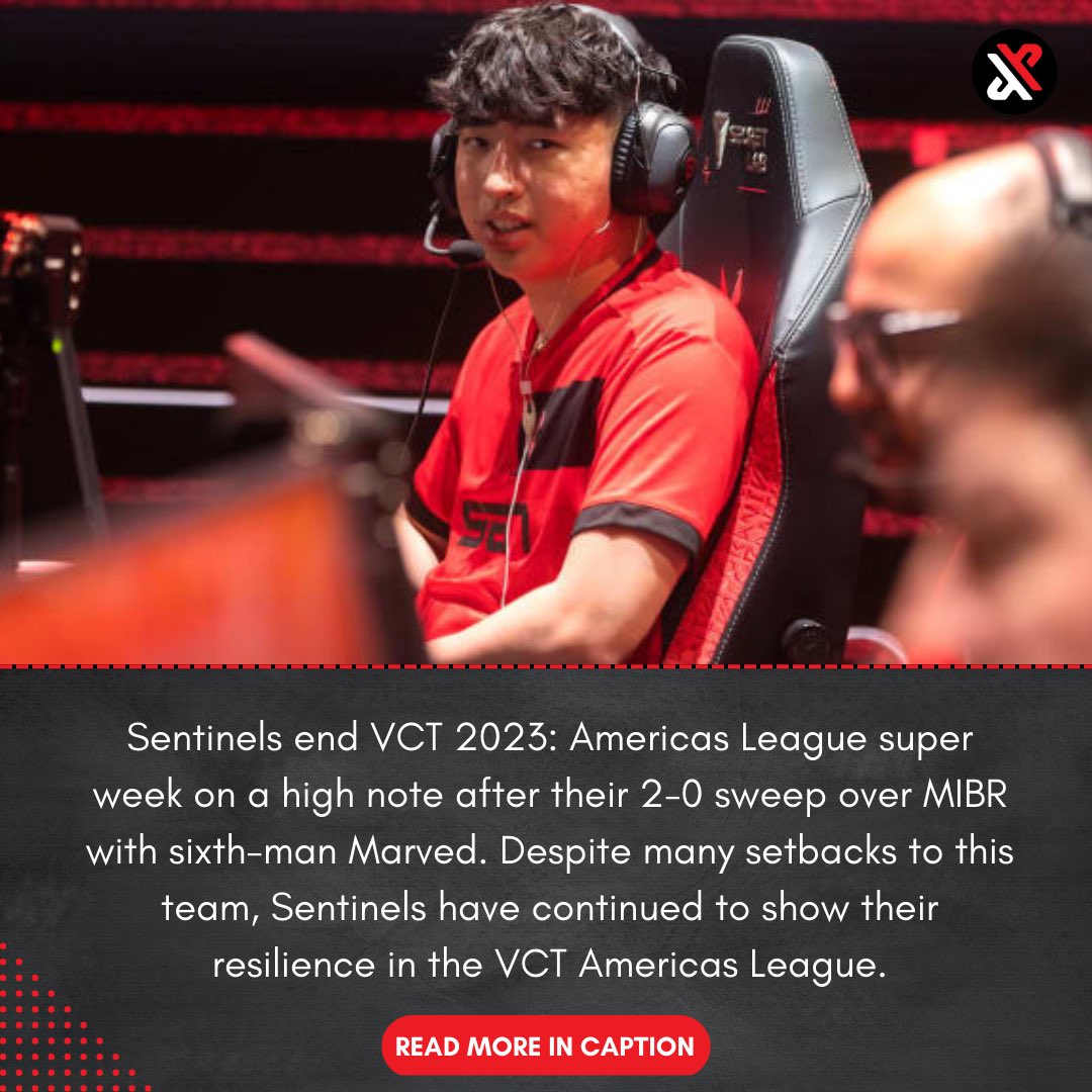 _crosshere_'s tweet photo. .@Sentinels show they’ve still got it. 
After benching @TenZOfficial, and parting ways with Syko, they looked  shaky against their match with  @LOUDgg.

But in their recent match up with another Brazilian team MiBR, they won 2-0. 

Marved was the MVP undoubtedly.
#VCTAmericas https://t.co/5wZflToYsD