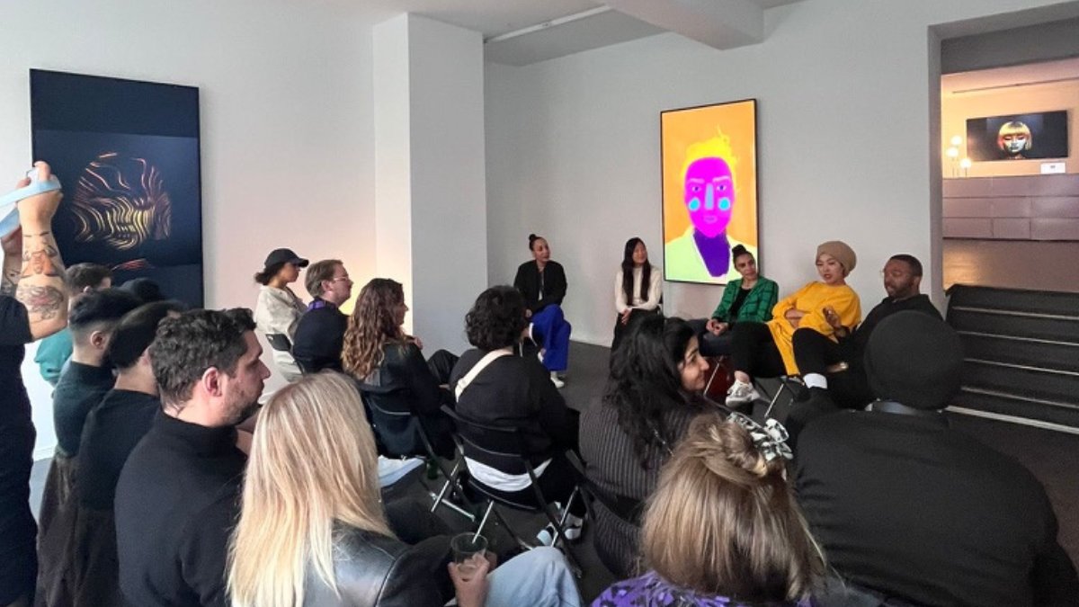 (1/2) Join us in congratulating our Co-founder <a href="/TheSuiLee/">suilee.eth</a> for the successful launch of <a href="/visiblr/">Visiblr</a>, her NFT project celebrating #BIPOC, last week at <a href="/brtmoments/">Bright Moments</a> in Berlin! 🥳🎉

Collect one of the beautiful digital oil paintings (14/35 left!) #NFTs below!
visiblr.io/contact-8