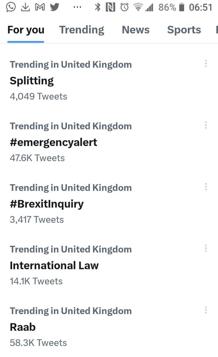 We’ve made it onto the leader board! Keep #BrexitInquiry trending. Tweet and retweet.