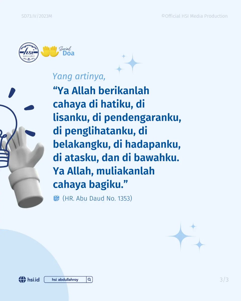 hsiabdullahroy's tweet photo. Hendaknya seorang muslim berjalan menuju masjid dengan khusyuk, tenang, dan memanjatkan doa ini.

Klik 👍 dan share konten ini di media sosial antum.

📎 Jangan lupa untuk follow, like, share, dan comment di Media HSI AbdullahRoy

♻️ Silakan disebarluaskan https://t.co/QmDklimhCi