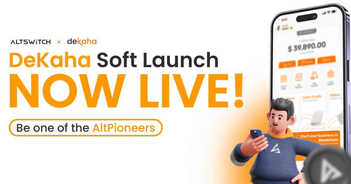 agcollinsosazee's tweet photo. The moment has come! This is a very important milestone for us and we are looking forward to our first AltPioneers.
π BIG BOUNTY AND AIRDROP ARE WAITING FOR YOU!
Apply here: https://t.co/Qutxbg5SGpβ¦
#Altswitch #Dekaha #cryptowallet #softlaunch #DecentralizedFinance #SoftWallet https://t.co/pcmmzcd52Z