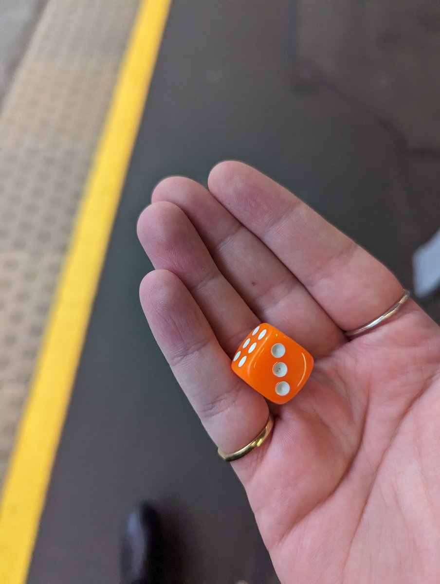 and I got to keep my die....
#showman #DerrenBrown