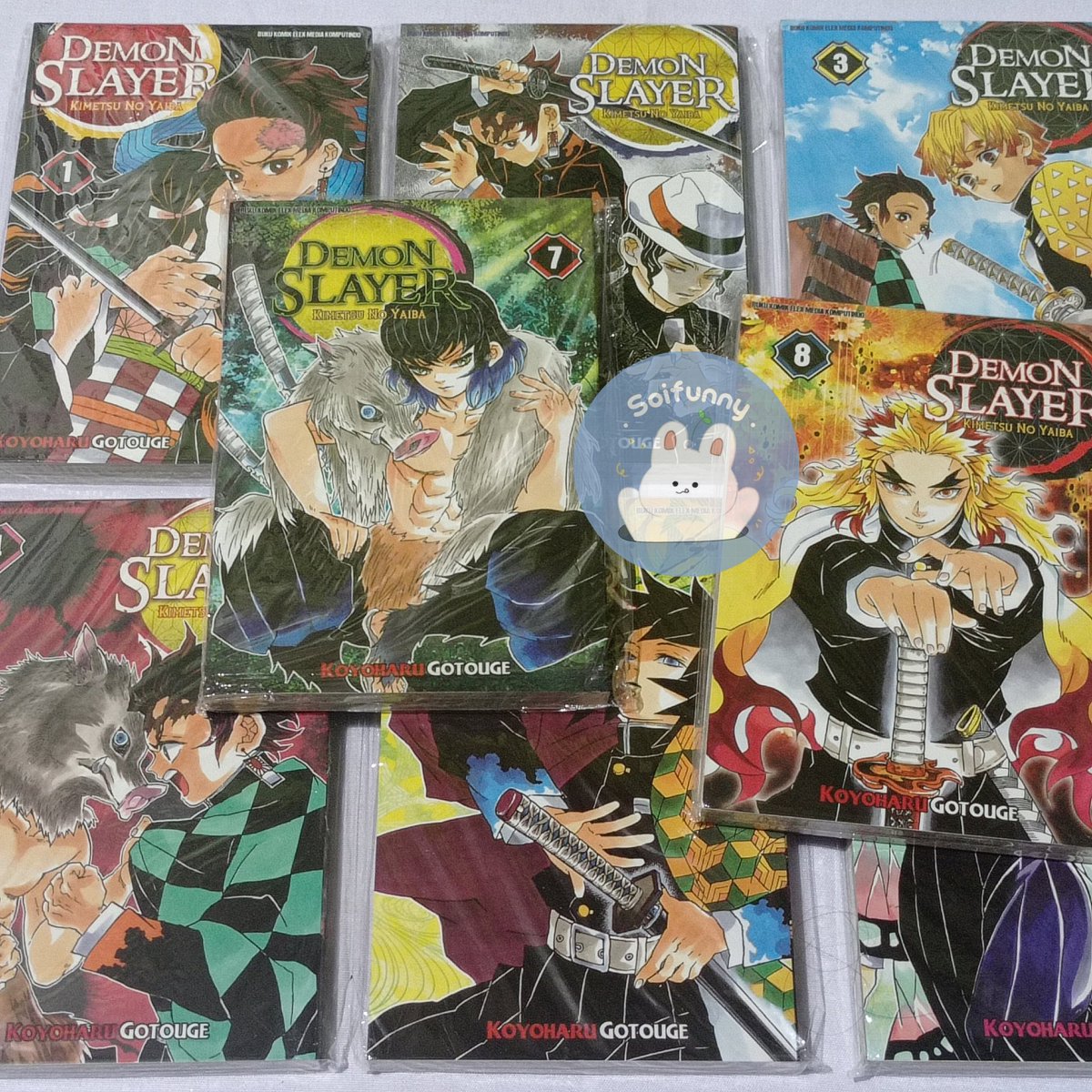 soifunny1's tweet photo. wts komik manga demon slayer kimetsu no yaiba 1-8 set
komik preloved, good condi
170k/set
🍊🍏 gratis ongkir
#wts #wtb #jualkomik #komikmurah #zonauangᅠ #zonajajanᅠᅠᅠ https://t.co/puhIGPe0iu