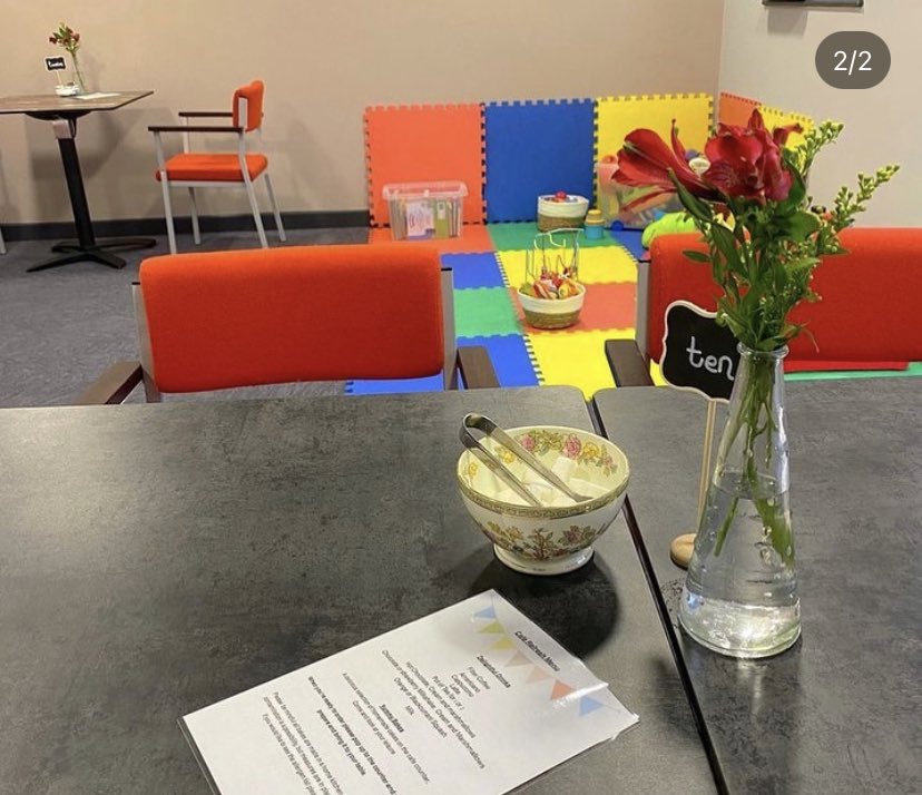 NLCWH_'s tweet photo. Good news! Café Refresh is here this Friday (28th) with hot drinks, delicious cakes and a warm, relaxing atmosphere. 🧡🍰

It’s open 9:30am-12pm and, as always, is donations only. ☕️ https://t.co/r3WZf019C8