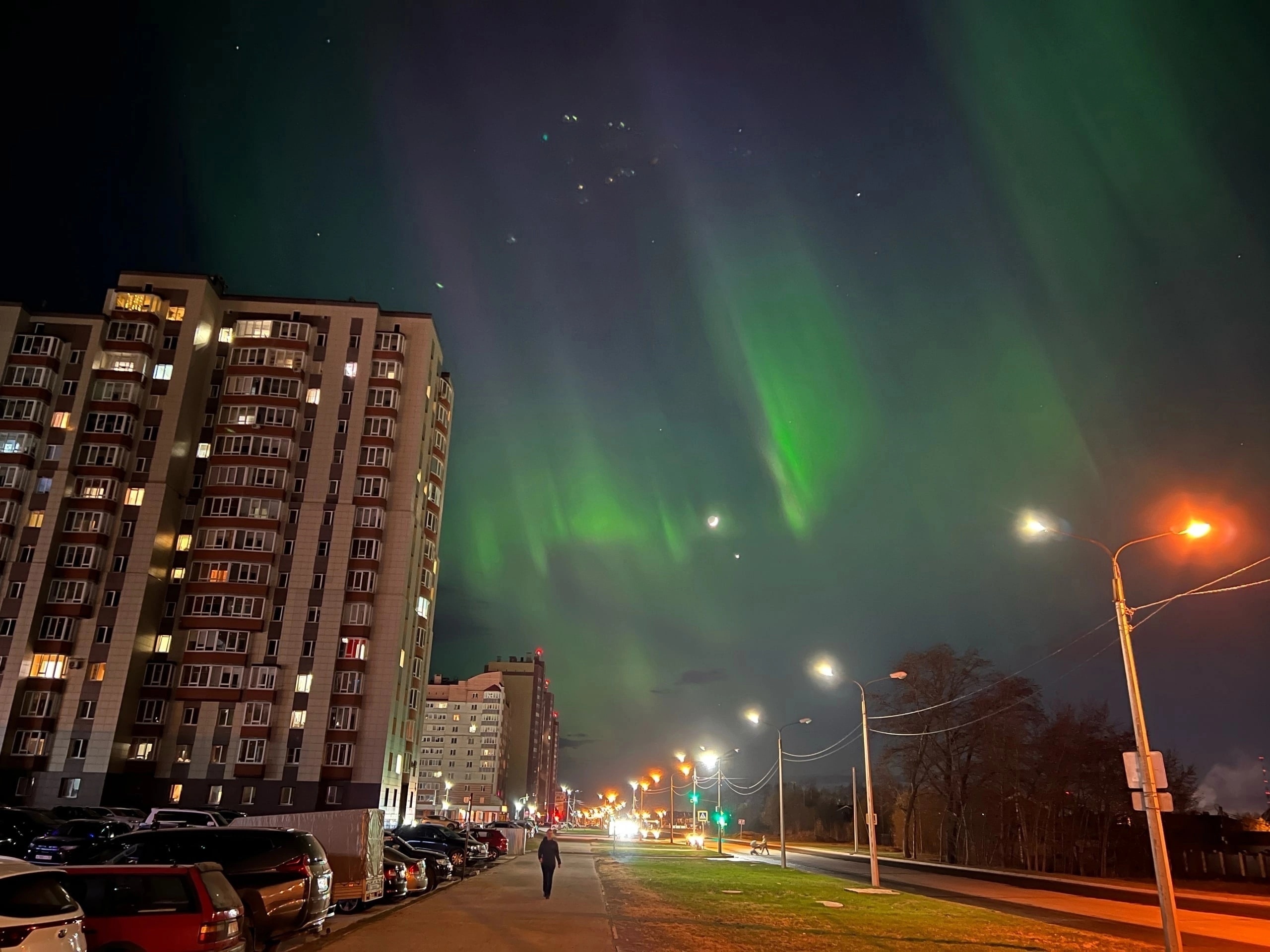 Северное сияние Йошкар Ола