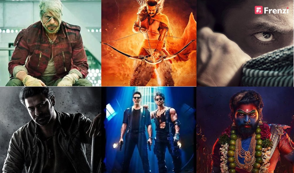 Which upcoming movies are you looking forward to seeing on the big screen? And which ones do you plan to save for watching on OTT platforms? Share your thoughts with us! 📽️🍿

#jawan #Adipurush #tiger3 #pushpa2therule #salaar #bademiyanchotemiyan #upcomingmovies