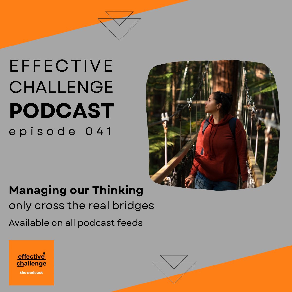 EffectiveChall's tweet image. In this week's Effective Challenge podcast, we delve back into the fascinating topic of managing our thoughts and emotions.