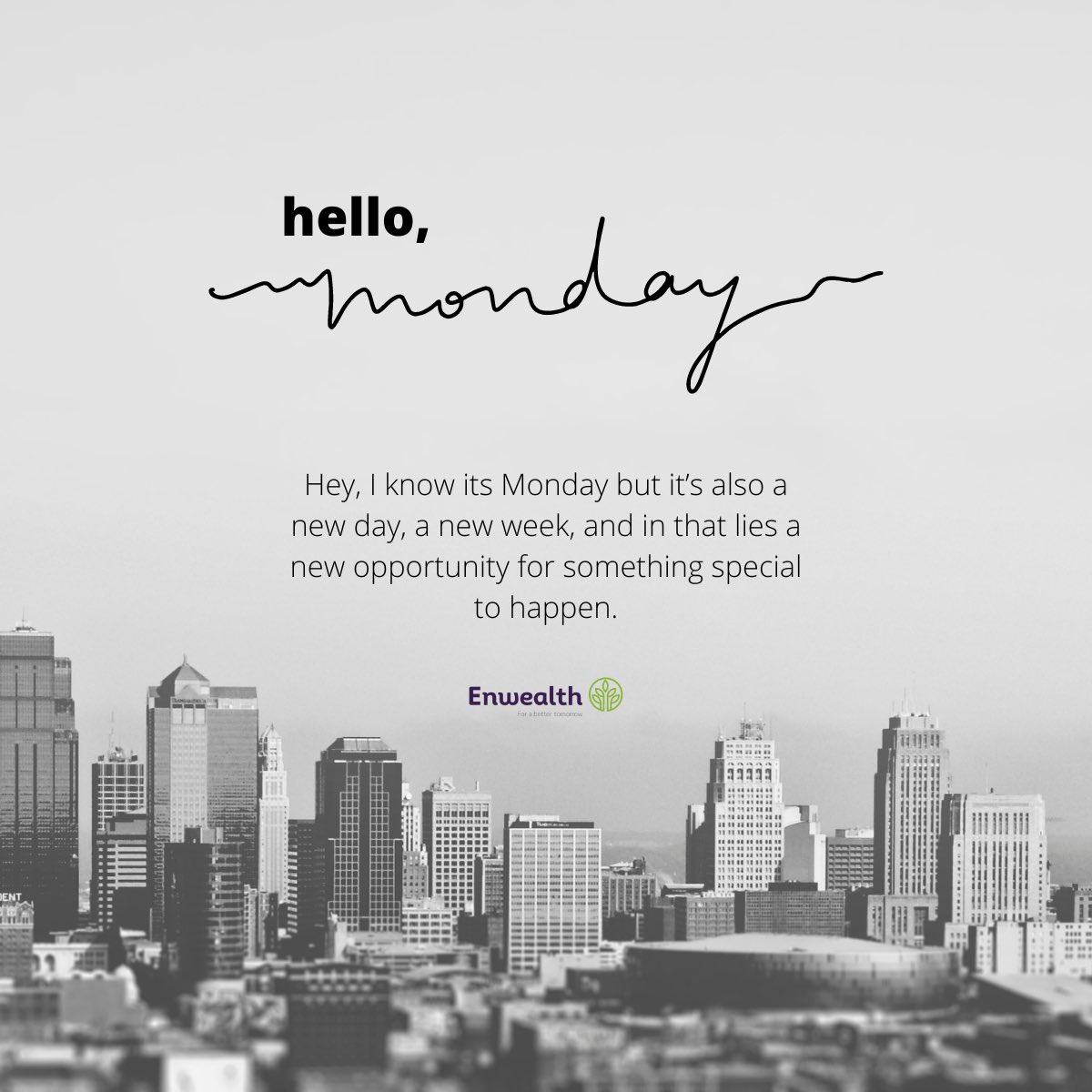 EnwealthUganda's tweet photo. This is your Monday morning reminder that you can handle whatever this week throws at you.😃

#ForABetterTomorrow https://t.co/zPts9eIN7C