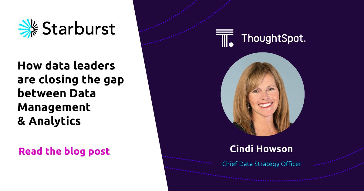 AndyMott's tweet photo. In this blog, @BIScorecard, Chief Data Strategy Officer at @ThoughtSpot, and Manveer Sahota, Director of Product Marketing, Solutions, discuss Cindi's session at #Datanova this year about the facets of @BankofAmerica's data strategy: https://t.co/OYKEzaWuPQ
#finserv #BigData https://t.co/kiOKY6XECK
