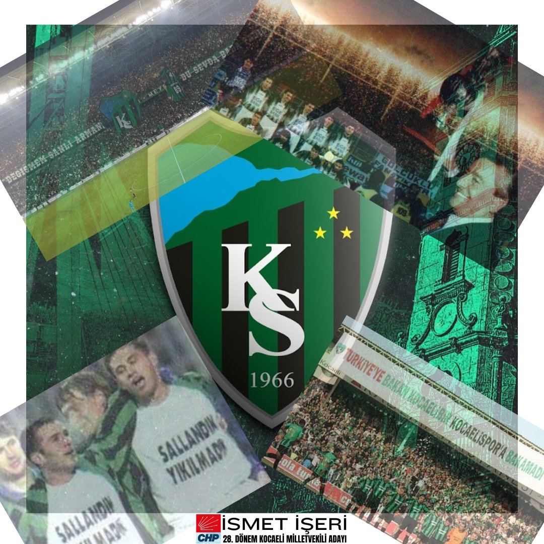 Taraflı tarafsız herkesin beğenisini ve takdirini kazanan, gerek başarıları gerek taraftarıyla adından söz ettiren, Anadolu'nun Beyi Kupa Beyi şanlı #Kocaelispor 57 yaşında 💚🖤