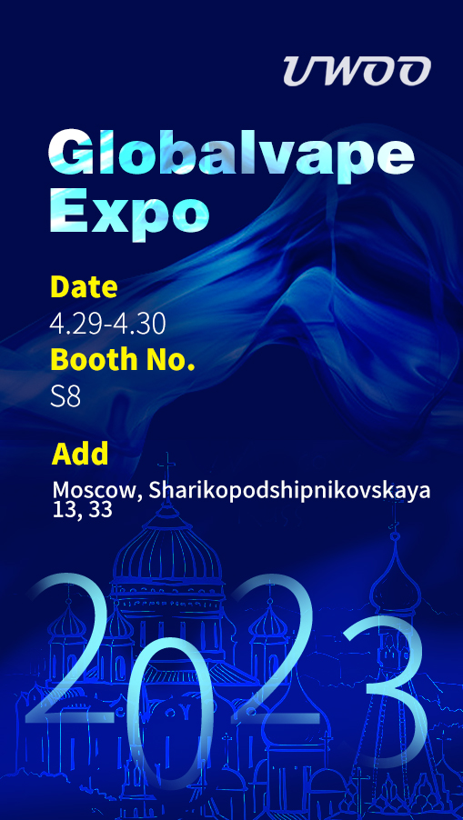 uwootech's tweet photo. We will participate in the VAPE exhibition in Moscow on the 30th of this month, and invite you to experience various products offline. #UWOO #VAPE #expo https://t.co/bvo0rPx98b