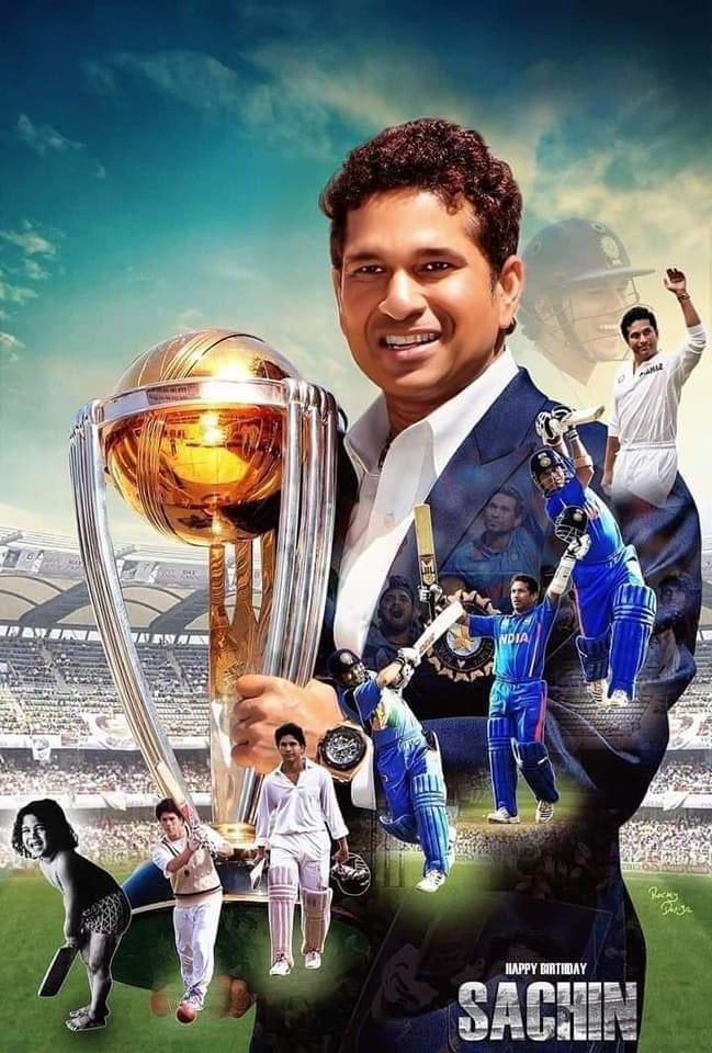 rahul3484's tweet photo. @sachin_rt पूरे क्रिकेट जगत का पसंदीदा 'Sssachin... सचिन' लाखों युवा क्रिकेटरों के प्रेरणास्त्रोत 'मास्टर ब्लास्टर' भारत रत्न श्री सचिन तेंदुलकर आज अर्धशतक पर पहुंच रहे हैं।
महापुरूषों के बीच के दिग्गज, लाखों लोगों के लिए प्रेरणास्त्रोत सचिन तेंदुलकर को जन्मदिन की शुभकामनाएं! https://t.co/6GJi2kA2Rg