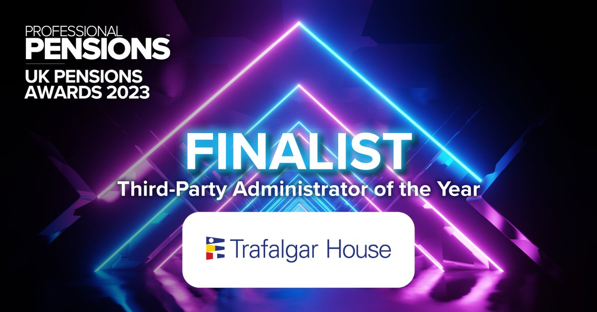 TrafalgarAdmin's tweet image. We're proud to announce that we've been shortlisted as a finalist in the 'Third-Party Administrator of the Year' category at the UK Pensions Awards 2023! 

We wish the best of luck to all the finalists.
ukpensionsawards.com/live/en/page/h…

#PensionAdministration #UKPA @ProfPensions #Pensions