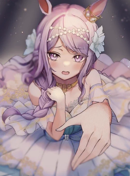ドレスマックイーン「一緒に踊っていただけませんこと…?」#ウマ娘 