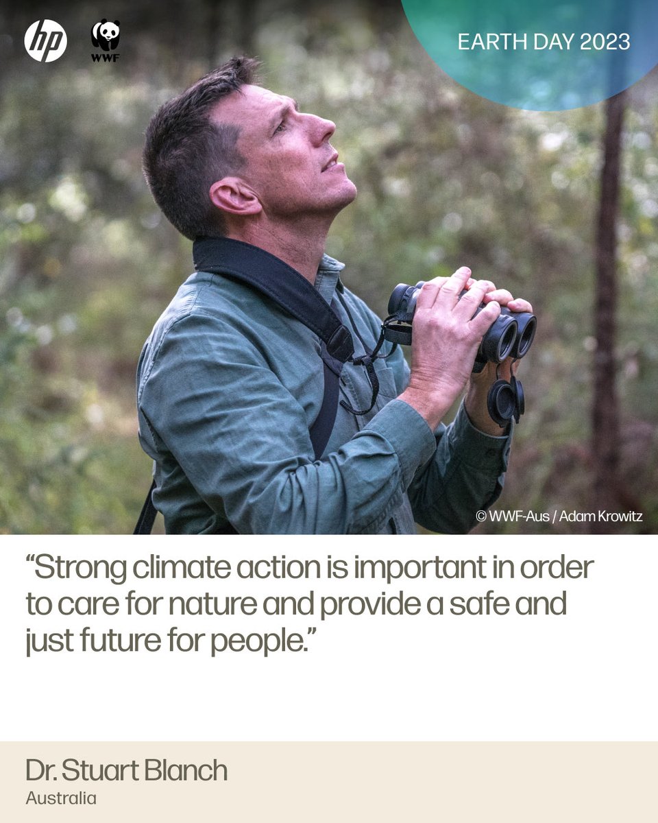 Grateful for ⁦<a href="/HP/">HP</a>⁩ Sustainable Impact partners like ⁦<a href="/WorldWildlifeF/">World Wildlife Fund</a>⁩ who are protecting forests &amp; restoring vital ecosystems. Together we are working to address some of the world’s most urgent environmental challenges from climate change to habitat loss. #EarthDay