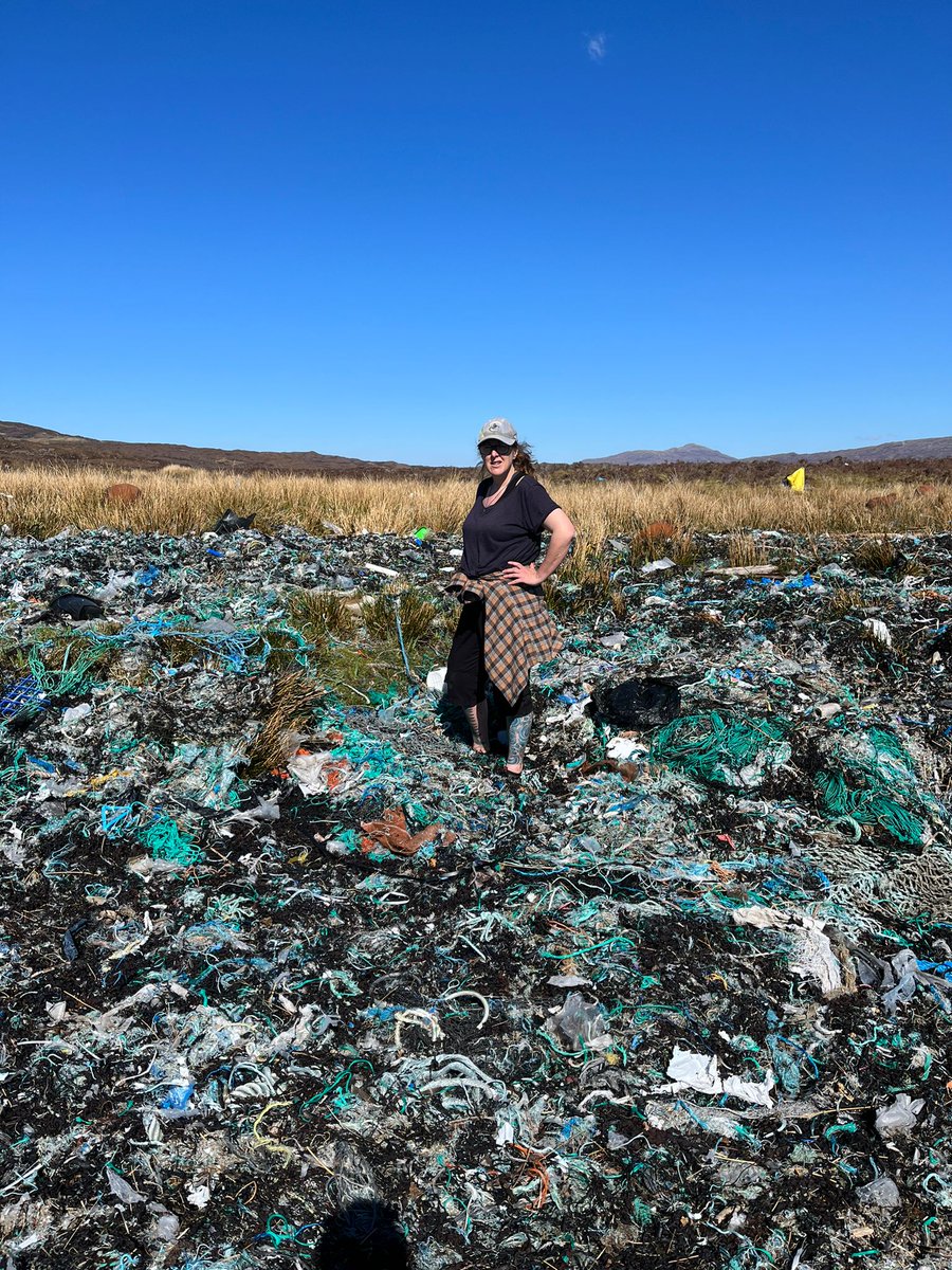 Welcome to Scotland. This beach is on Skye & this is the reality of many of our beaches. A huge group of folk have worked incredibly hard over the last few days, to try & remove as much plastic pollution from Skye's beaches as possible. The issue is huge, shocking & heartbreaking