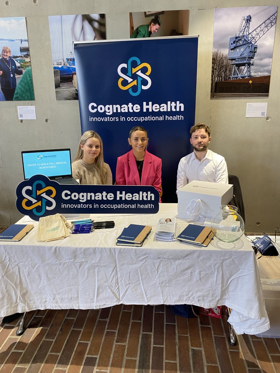 Cognate Health are hosting a stand this week at the UCC Staff Wellbeing Week in The Hub. Make sure you come down and say hello!

We have a great competition on both days to win a full medical along with other prizes

<a href="/UCC/">UCC Ireland</a> #StaffWellbeingWeek #OccupationalHealth