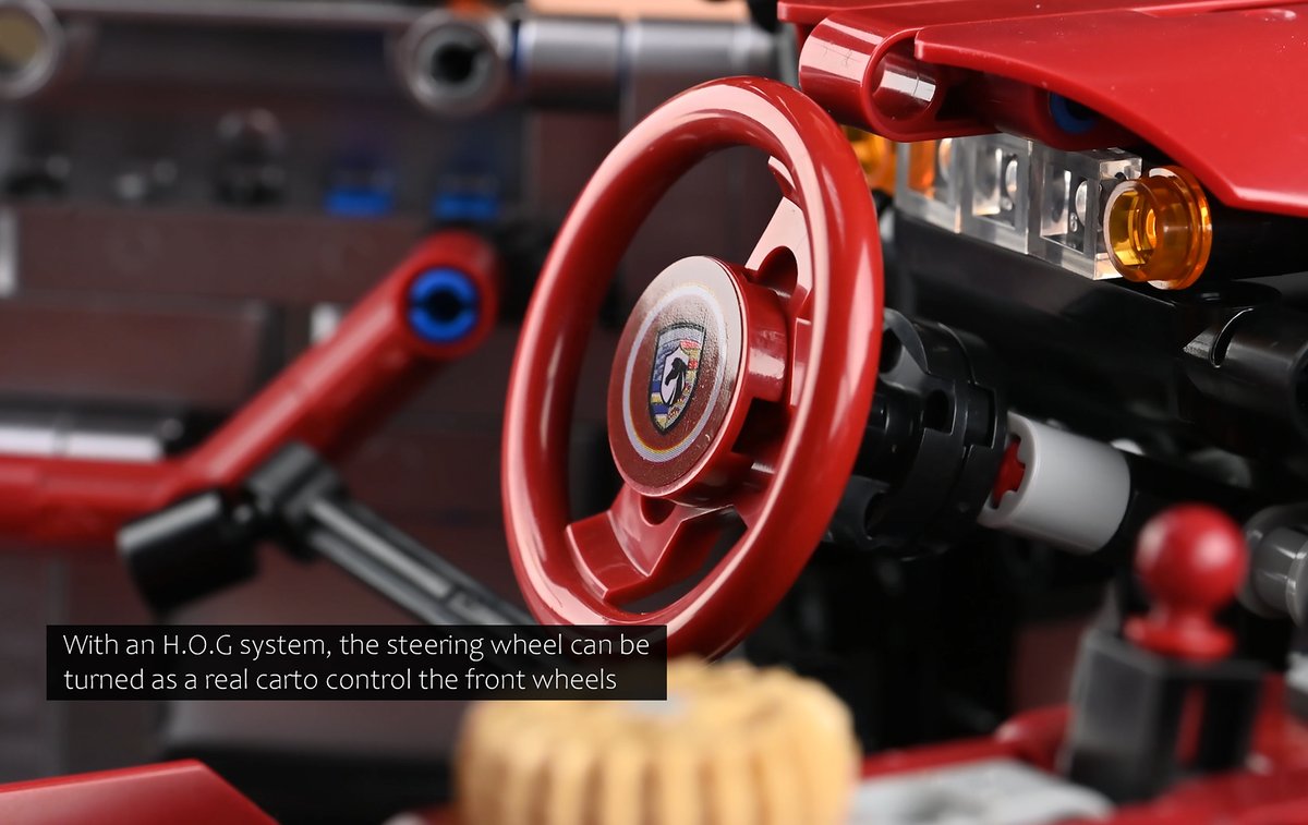 youzik8's tweet image. 🚧Nifeliz Sports Car 977🚗
With amazing attention to details, ⚡️the 1:8 scale Nifeliz sports car 977 model is designed with electroplated wheels hubs, true-to-life brake calipers and headlights made with transparent semi-elliptical parts.

#porsche911 #LEGO #Nifeliz #sportscar