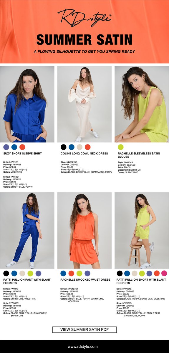 rdstylelabel's tweet photo. SUMMER SATIN: A Flowing Silhouette To Get You Spring Ready 
https://t.co/kgqEUo8Q7F https://t.co/tRZF8XmdrE