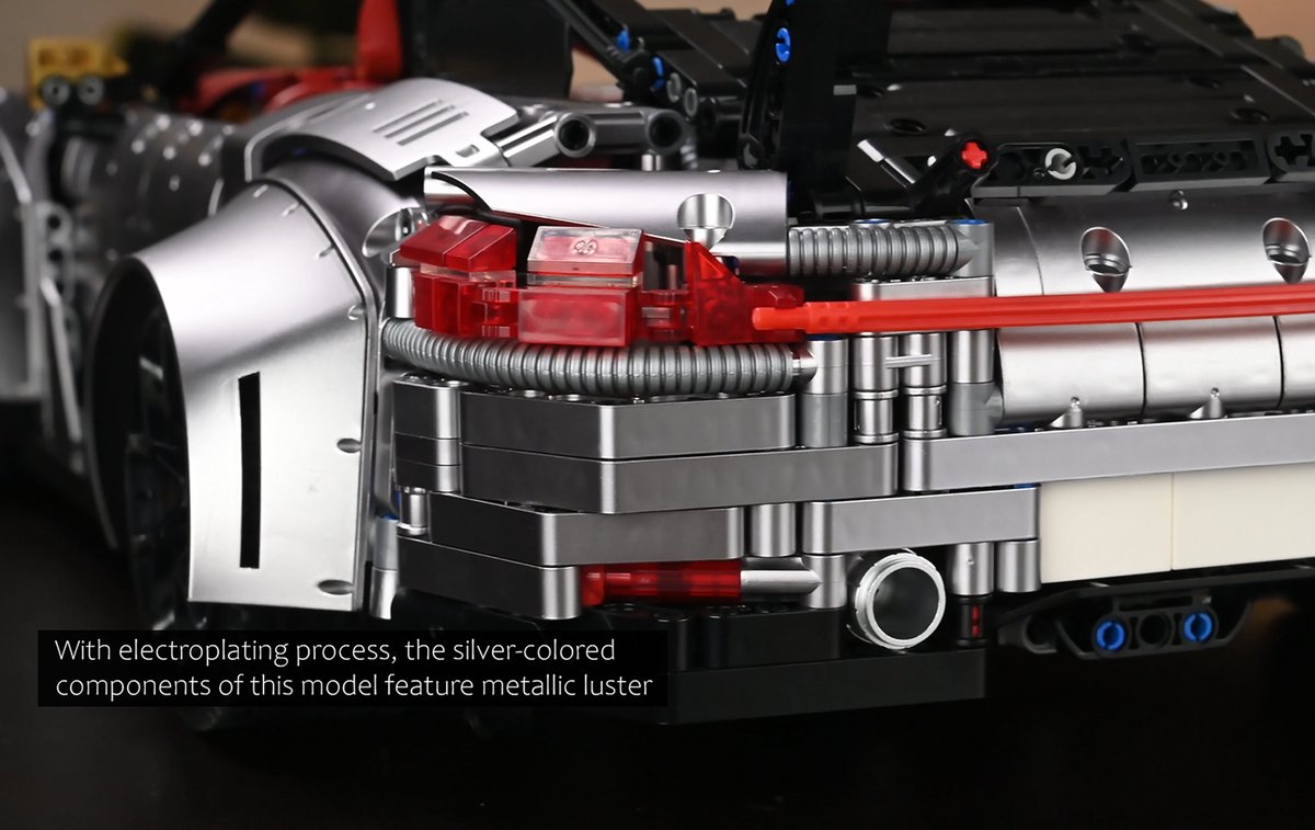 youzik8's tweet image. 🚧Nifeliz Sports Car 977🚗
With amazing attention to details, ⚡️the 1:8 scale Nifeliz sports car 977 model is designed with electroplated wheels hubs, true-to-life brake calipers and headlights made with transparent semi-elliptical parts.

#porsche911 #LEGO #Nifeliz #sportscar