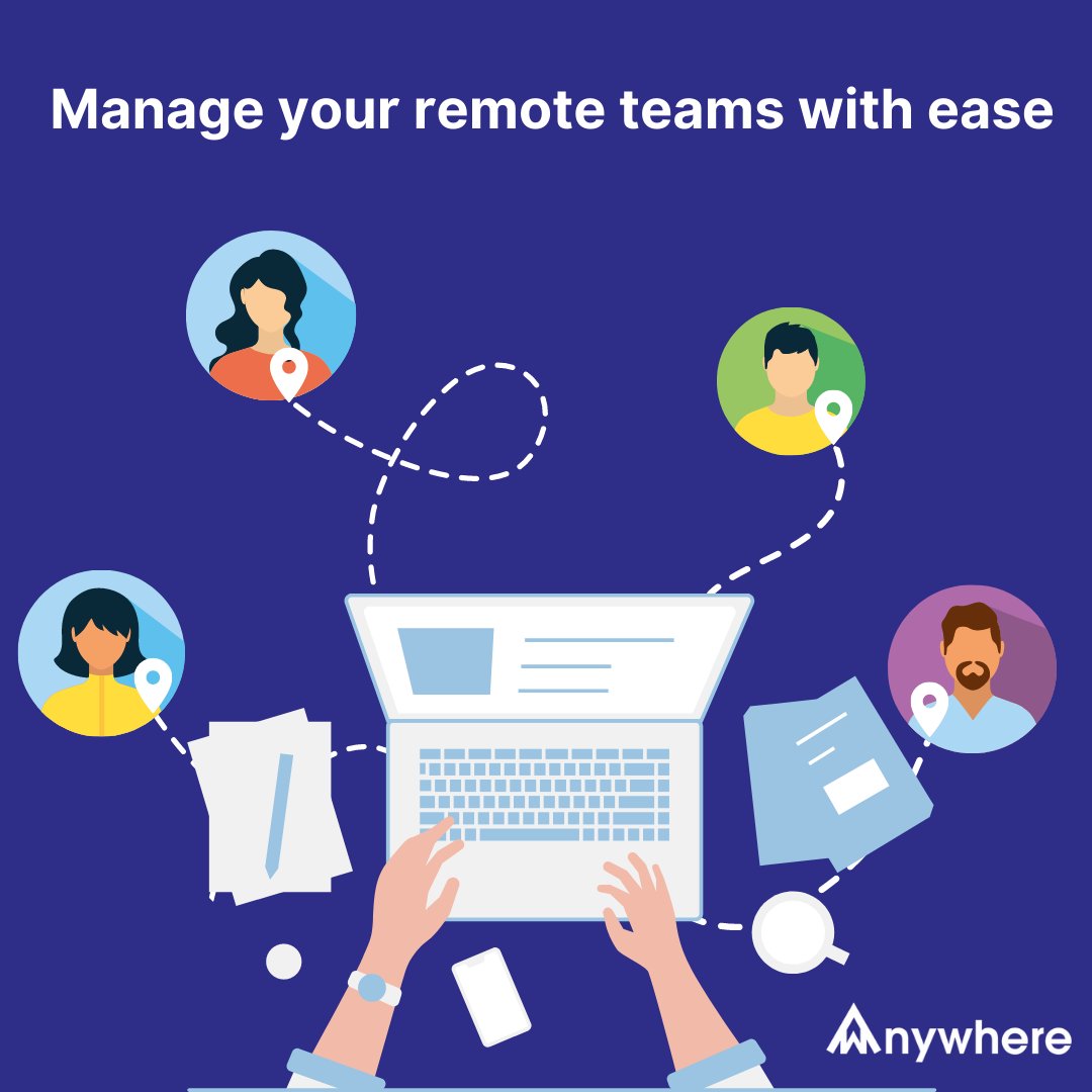 wAnywhereApp's tweet image. Monitoring #remoteteams is a challenge. Not anymore with wAnywhere! Get #dailyreports with #activetime, #activitytracking, #screenshots, &amp;amp; more. Gain full control over #remoteworkforce today: wanywhere.com
.
#hybridworking #futureofwork #workfromhome #remoteworking