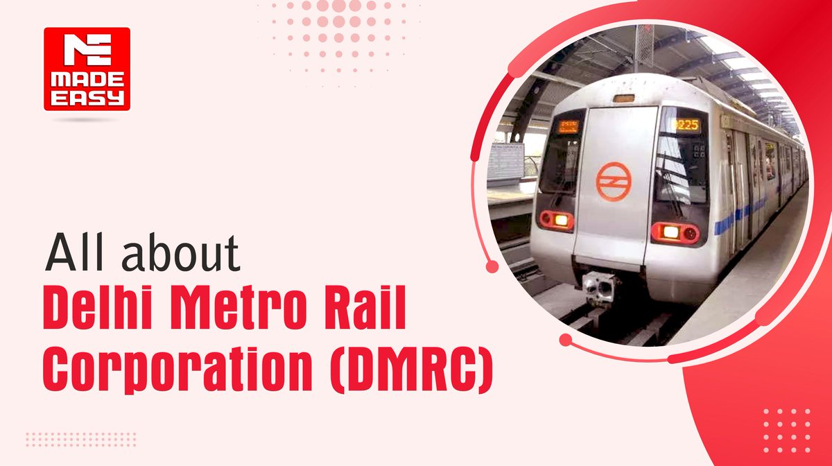 MADEEASY_Delhi's tweet photo. Are you looking forward to build a successful career with Delhi Metro Rail Corporation (DMRC)?
Here's all that you should know about DMRC.
Visit: https://t.co/rzf3YC6Vc0
#DMRC #DMRCCareer #DMRCRecruitment #DMRCJobs #JuniorEngineer #DMRCJuniorEngineer #GATEScore #MADEEASY https://t.co/6V397wYbJC