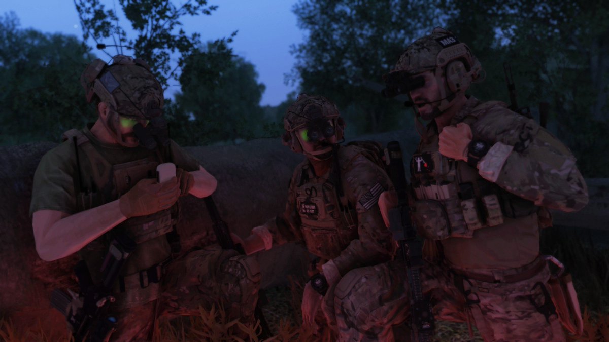 NotEclipse20's tweet image. Night Ops #Arma3