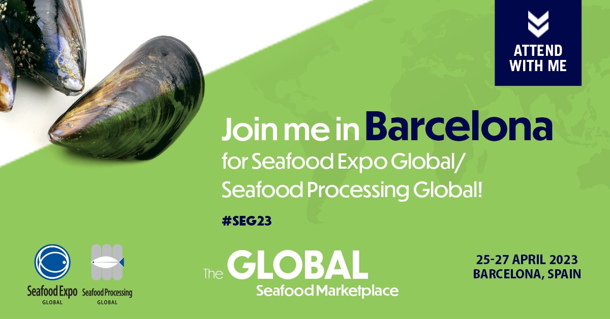 For the next days I am attending the international Seafood Expo Global/Seafood Processing Global in Barcelona 🐟🦞🇪🇸 Just text me if you're in for a coffee break and to catch up ☕
invt.io/1lxbf26f06v