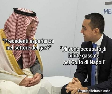 lefrasidiosho's tweet photo. Il colloquio 
#DiMaio #GolfoPersico https://t.co/TLI0Smvu6U