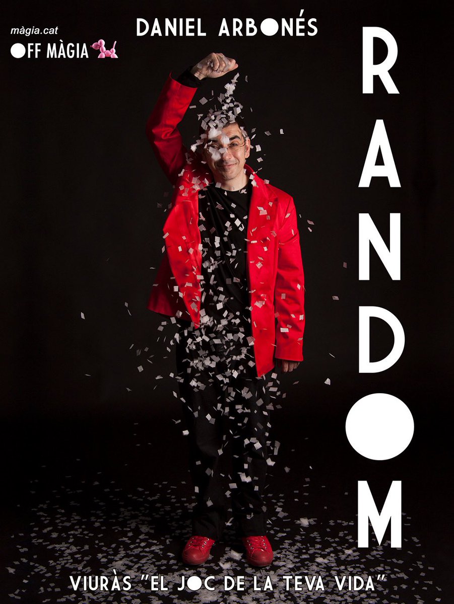 TGNturisme's tweet photo. #TeatresTGN🎩¿Quieres ver un espectáculo imposible? Seguro que
todavía no lo has visto. #RANDOM de Daniel Arbonés te propone una experiencia mágica y única en su género en la clausura del 17º Festival Teatre Màgic de Tarragona.

🗓️28/04 (20h)-Espai Kesse
ℹ️https://t.co/oSi1MYEaqO https://t.co/Gx65uLNV55