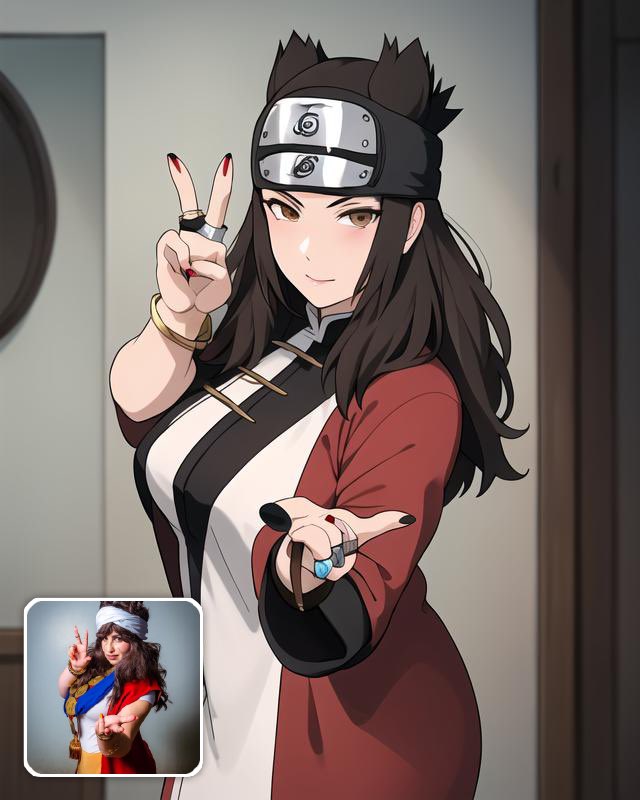 『jasmin』 on Twitter "Put the Naruto cosplay in a Jojo art generator