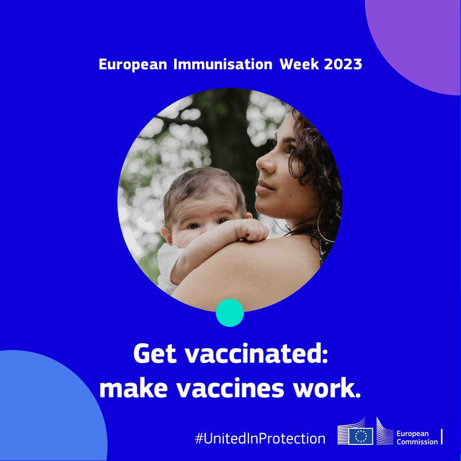 Across Europe, many children are falling behind on nationally recommended vaccinations.
This, combined with global trends, is a wakeup call for us all.
#EveryDoseCounts when it comes to protecting yourself, your family and all those around you.
#EIW2023 #UnitedInProtection