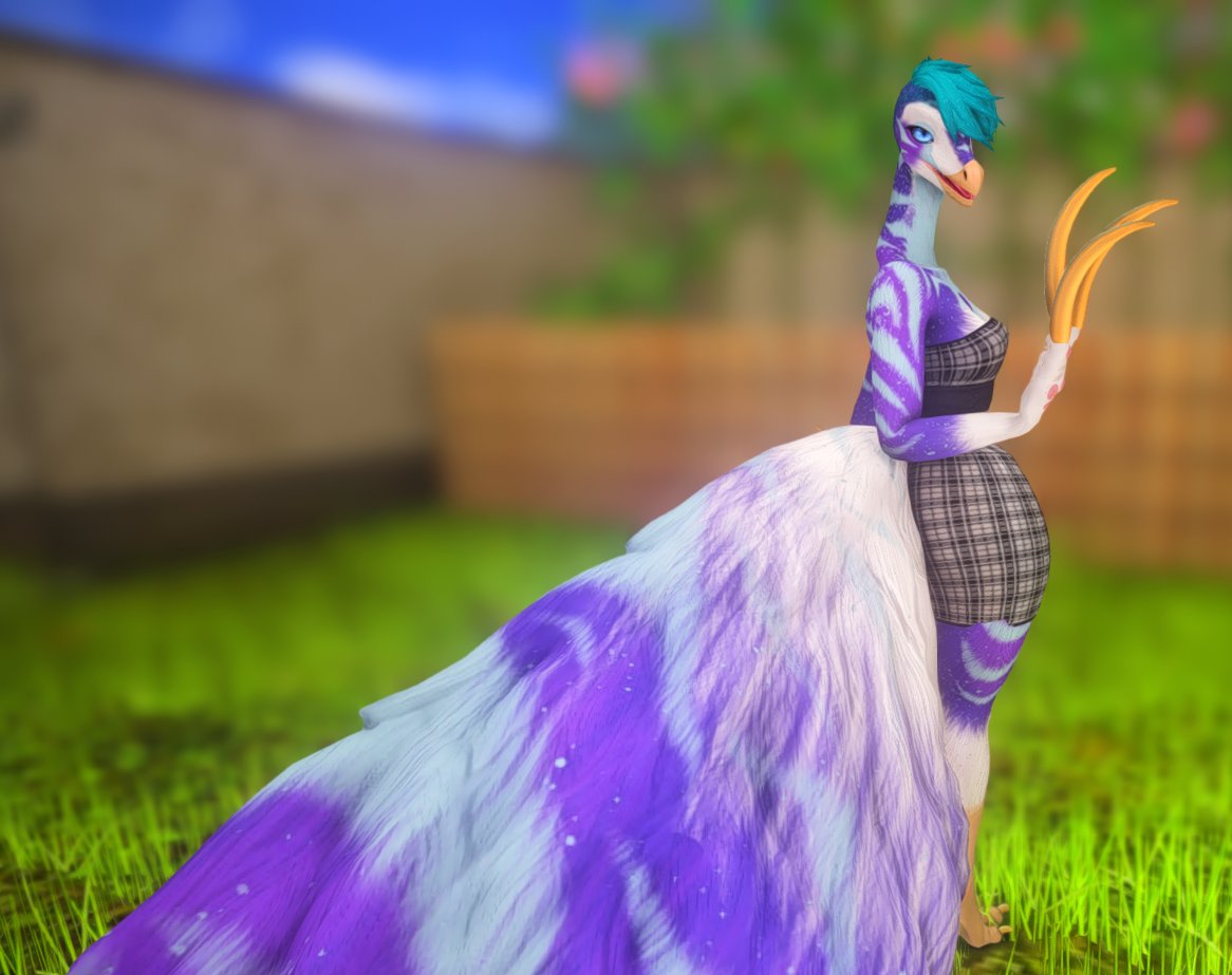 Blueberry_Teas's tweet photo. Therizinosaurus Mod + parts comeing to Abnormality! Aka the Tickle Chicken! Mix match and tint youself an adorable Theri! Unlimited posibilities! Head, hands and tail included! #SecondLife #abnormality #BBTeaSL https://t.co/J1eOjN1xVP