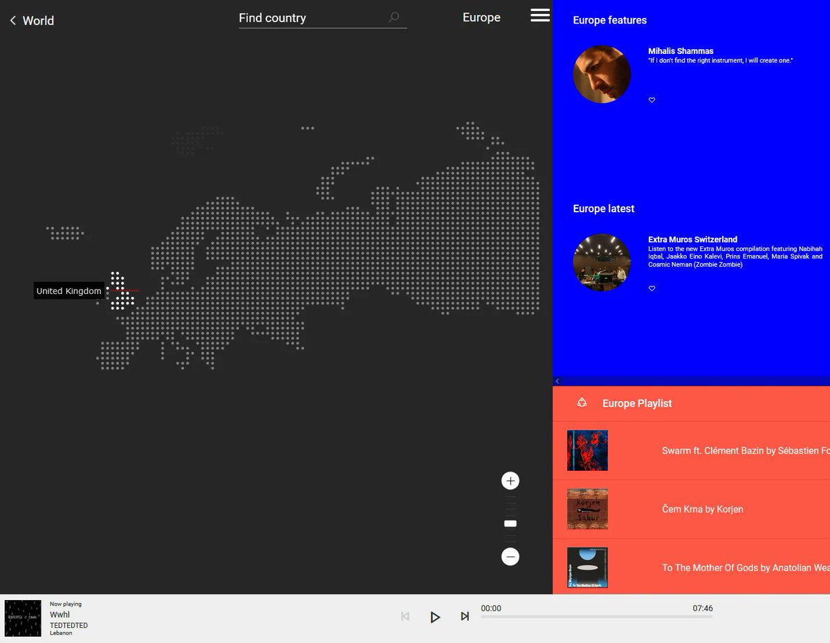 #MapMonday On this day in 2018, music streaming services overtook worldwide sales of CDs &amp; vinyl for the first time (IFPI). <a href="/MusicMapGlobal/">MusicMap</a> is a local music discovery service on a global scale... Why not use the map to find some new favourite tunes? bit.ly/40u5kyM