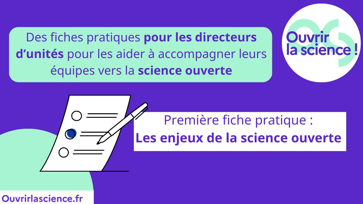 Comité pour la science ouverte tweet media