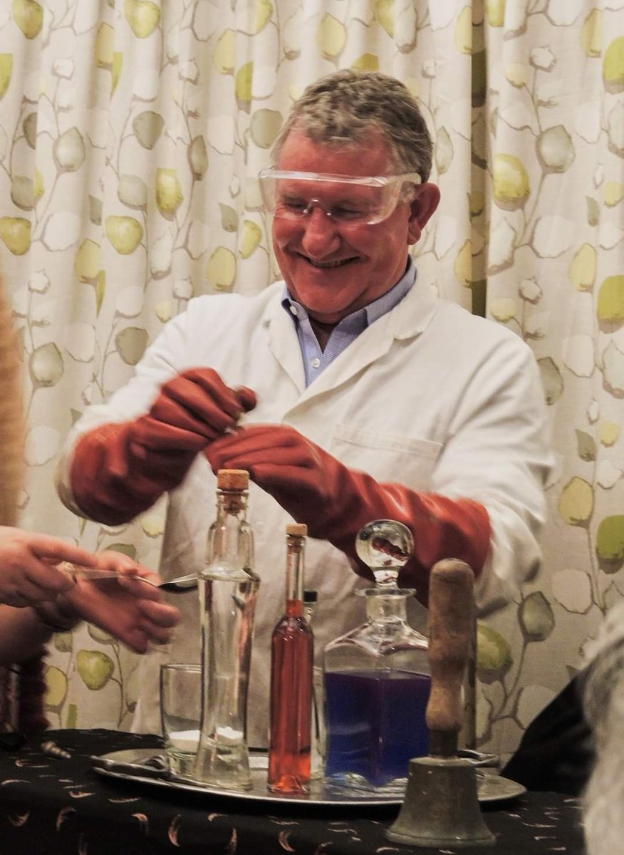 notlots's tweet photo. #MurderbyMagic @SarkHotel with the brilliant #Sark Murder Mystery group, all mysteriously concocted with a little help from @CripwellRichard @Sark_Island @sark_stories @Brand_Sark https://t.co/vX8yYbRquu